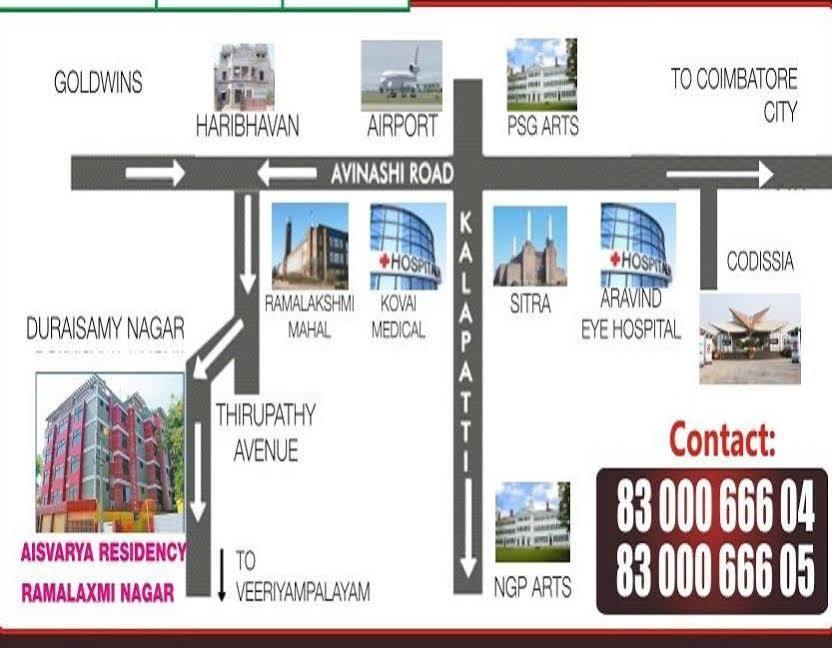 Aishvarya Residency Coimbatore Zewnętrze zdjęcie